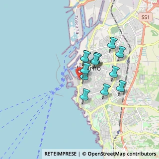 Mappa Via Primo Levi, 57126 Livorno LI, Italia (1.29231)