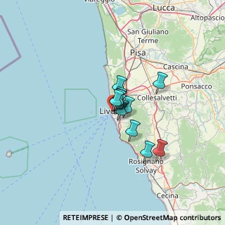 Mappa Via Primo Levi, 57126 Livorno LI, Italia (6.84083)