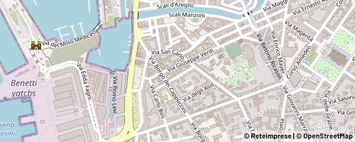 Mappa Livorno