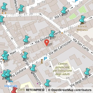 Mappa Via Carrozzieri, 57126 Livorno LI, Italia (0.1315)