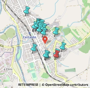 Mappa Via Giacomo Leopardi, 50052 Certaldo FI, Italia (0.358)