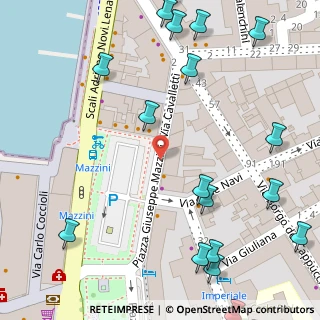 Mappa Via delle Navi, 57126 Livorno LI, Italia (0.108)