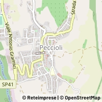 Mapa Peccioli