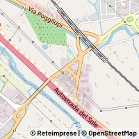 Map Terranuova Bracciolini