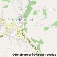 Karte Serra De' Conti