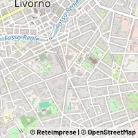 Mapa Livorno