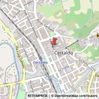 Mappa Via Cavour, 47, 50052 Certaldo, Firenze (Toscana)