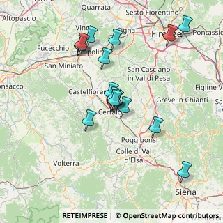 Mappa Via Camillo Benso Conte di Cavour, 50052 Certaldo FI, Italia (14.18471)