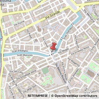 Mappa Piazza Camillo Benso Conte di Cavour, 145, 57123 Livorno, Livorno (Toscana)