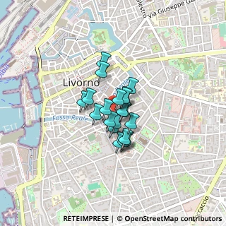 Mappa Via Goldoni Carlo, 57125 Livorno LI, Italia (0.241)