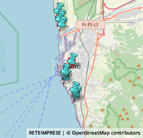 Mappa Via Goldoni Carlo, 57125 Livorno LI, Italia (3.29727)
