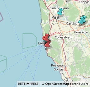 Mappa Via Goldoni Carlo, 57125 Livorno LI, Italia (34.05063)