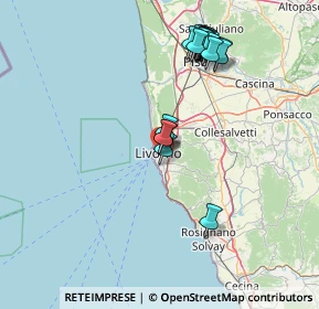 Mappa Via Goldoni Carlo, 57125 Livorno LI, Italia (16.0295)