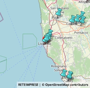 Mappa Via Goldoni Carlo, 57125 Livorno LI, Italia (21.99357)