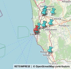 Mappa Via Goldoni Carlo, 57125 Livorno LI, Italia (12.25818)