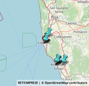 Mappa Via Goldoni Carlo, 57125 Livorno LI, Italia (11.45467)