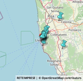 Mappa Via Goldoni Carlo, 57125 Livorno LI, Italia (4.71583)