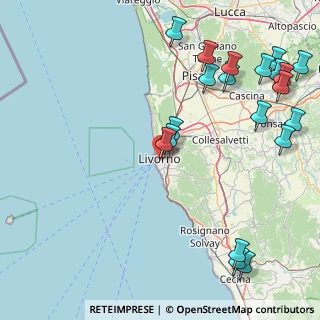 Mappa Via Guido Cantini, 57125 Livorno LI, Italia (23.078)