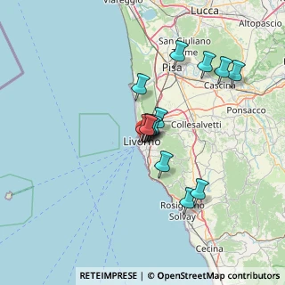 Mappa Via Guido Cantini, 57125 Livorno LI, Italia (11.395)