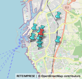 Mappa Via C. Battisti, 57125 Livorno LI, Italia (0.88583)