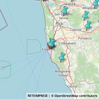 Mappa Via C. Battisti, 57125 Livorno LI, Italia (29.09)