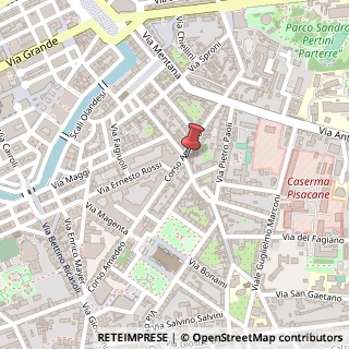 Mappa Via dell' Origine, 11, 57125 Livorno, Livorno (Toscana)