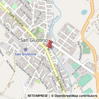 Mappa Via Umbra, 8, 06016 San Giustino, Perugia (Umbria)