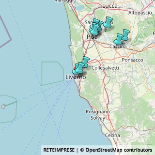 Mappa Via Pietro Paoli, 57125 Livorno LI, Italia (15.92273)