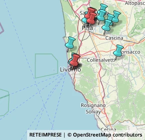 Mappa Via Pietro Paoli, 57125 Livorno LI, Italia (16.724)