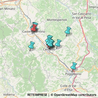 Mappa Località Casale, 50052 Certaldo FI, Italia (4.79214)