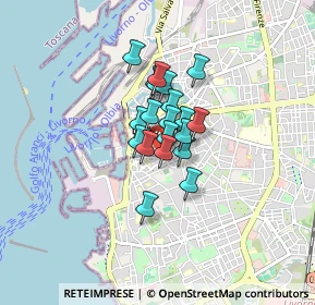 Mappa P.za Elia Benamozegh, 57125 Livorno LI, Italia (0.4835)