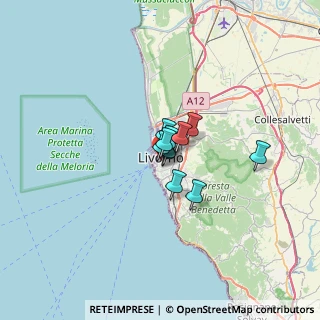 Mappa P.za Elia Benamozegh, 57125 Livorno LI, Italia (2.80727)
