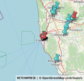 Mappa P.za Elia Benamozegh, 57125 Livorno LI, Italia (13.07235)