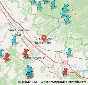 Mappa Via del Fiume, 52028 Terranuova Bracciolini AR, Italia (6.929)