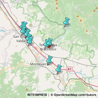 Mappa Via del Fiume, 52028 Terranuova Bracciolini AR, Italia (4.00333)