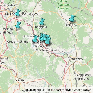 Mappa Via del Fiume, 52028 Terranuova Bracciolini AR, Italia (12.5575)