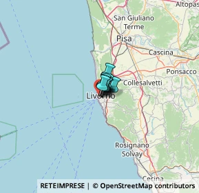 Mappa Scali Cialdini, 57123 Livorno LI, Italia (7.66909)