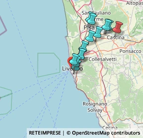 Mappa Scali Cialdini, 57123 Livorno LI, Italia (11.84308)