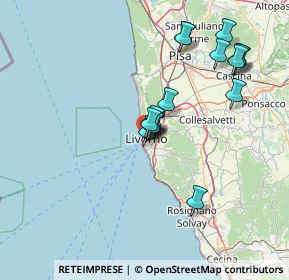 Mappa Scali Cialdini, 57123 Livorno LI, Italia (13.31438)