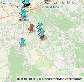 Mappa Piazza del Popolo, 56037 Peccioli PI, Italia (12.2375)