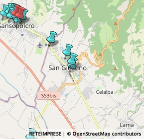 Mappa Via del Mercato Vecchio, 06016 San Giustino PG, Italia (3.33611)