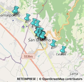 Mappa Via del Mercato Vecchio, 06016 San Giustino PG, Italia (1.002)