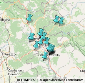 Mappa Via del Mercato Vecchio, 06016 San Giustino PG, Italia (9.85)