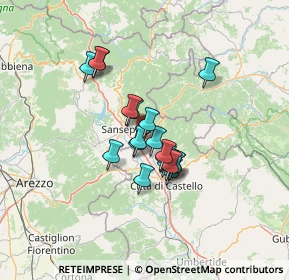 Mappa Via del Mercato Vecchio, 06016 San Giustino PG, Italia (9.76105)