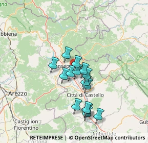 Mappa Via del Mercato Vecchio, 06016 San Giustino PG, Italia (11.29867)