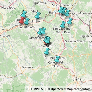 Mappa Viale Matteotti, 50052 Certaldo FI, Italia (16.21105)