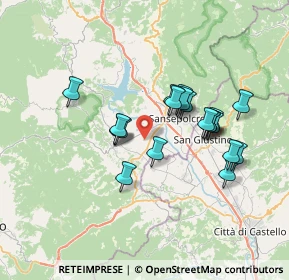 Mappa Localita' Mocaia, 52031 Anghiari AR, Italia (6.2165)