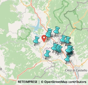 Mappa Localita' Mocaia, 52031 Anghiari AR, Italia (6.99412)