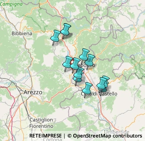 Mappa Localita' Mocaia, 52031 Anghiari AR, Italia (10.17692)