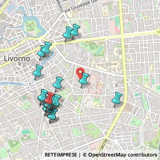 Mappa Via Micali, 57125 Livorno LI, Italia (0.5955)